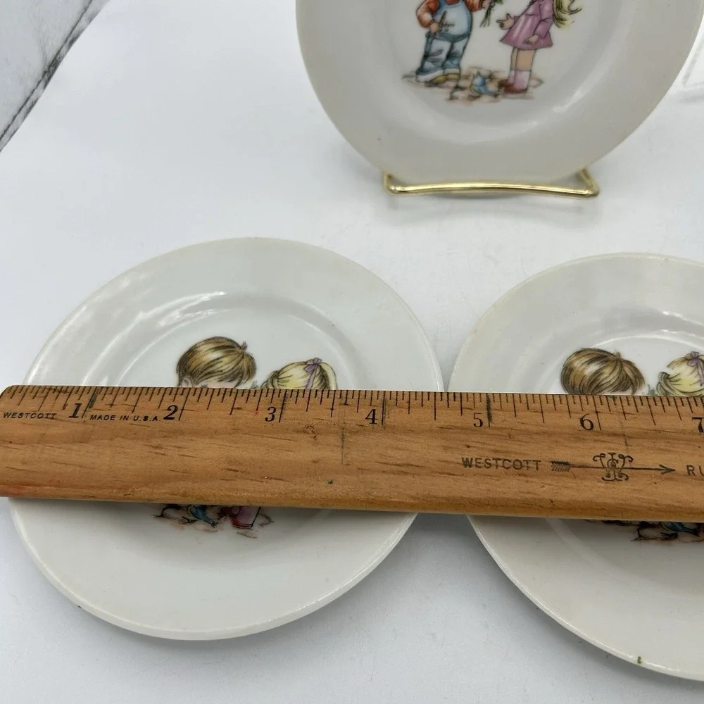 Vintage 1950s Grantcrest Child's Tea Set 11 Pieces‎ replacement Boy Girl Flower